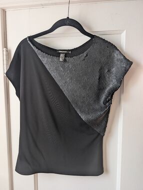 DKNY Sequined Top